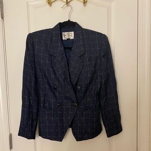 Stirling Cooper Vintage Plaid Blazer